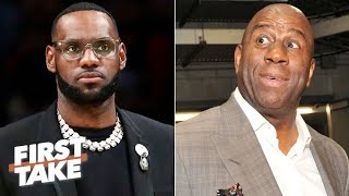LeBron deserves to know why Magic Johnson suddenly abandoned the Lakers - Stephen A. | First Take