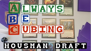 Housman Drafting: Cubing for 2 | The ABCs of Cube