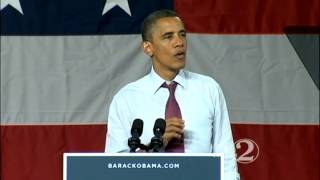 President Obama speaks at Rollins College