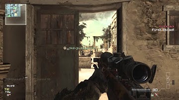 MW3 4 kill feed spawn trap
