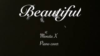 Monsta X- Beautiful piano cover screenshot 4