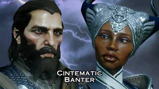Blackwall and Vivienne Cinematic Banter | Dragon Age: Inquisition