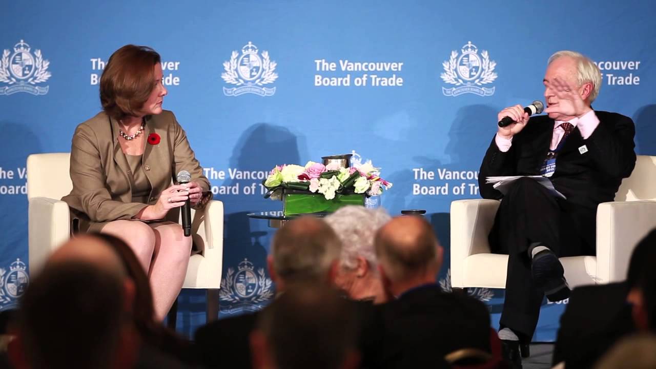 Q&A with Alberta Premier Alison Redford at The Vancouver Board of Trade