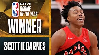 Scottie Barnes Wins #KiaROY Rookie Of The Year | 2021-22 Season Highlights