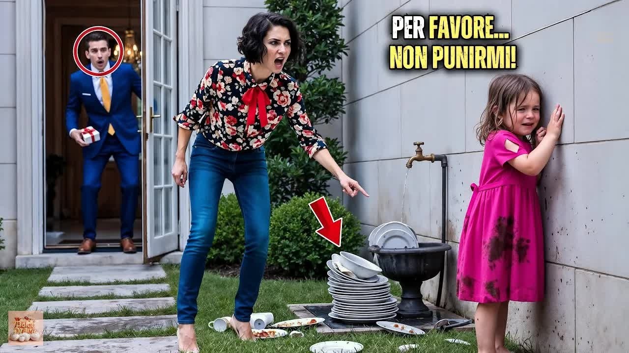 Milionario tornò, vide figlia al muro ogni giorno  Quando seppe perché, pianse    !