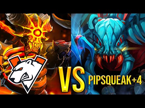 VIRTUS PRO VS PIPSQUEAK+4 ESL One Birmingham 2026 Closed Qualifiers EEU - Game 2