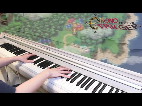 クロノトリガーより「やすらぎの日々」を耳コピで弾いてみた【ピアノ】／Chrono Trigger BGM "Peaceful Days"(piano cover)