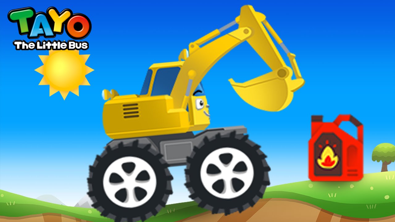 Tayo Repair Game 02 Poco The Excavator YouTube