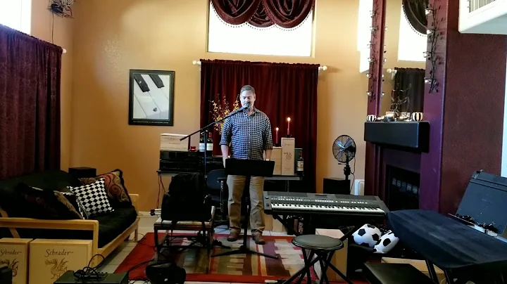 Joel de la Houssaye performs "Silent Night"