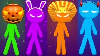 THE STICKMAN MINI GAMES TOURNAMENT Gameplay Walkthrough STICKMAN PARTY Android Game