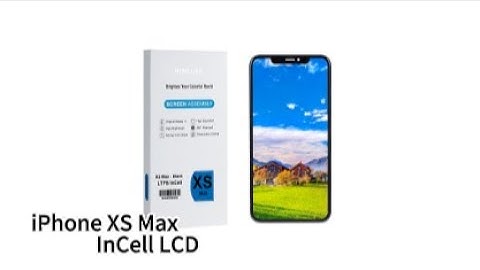 #lcd #iphone #lcdscreen  Hispider iPhone XS Max LTPS InCell LCD screen Replacement Assembly test