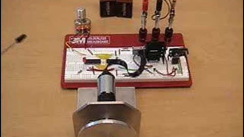 dc motor power-op-amp speed controller
