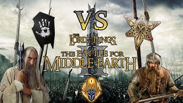 🟢ArCh4Ng3L vs BESTENEMY! 1v1 Patch 1.09v2 BFME 2 Online Multiplayer