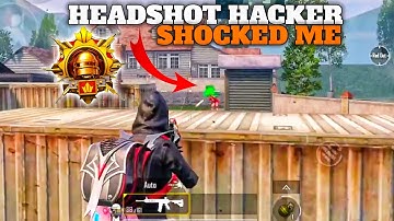 HEADSHOT HACKER !! SHOCKED ME BAST TDM PLAYER🥵 #bgmi #tdm