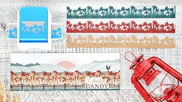 Wildflowers Border Punch by Creative Memories