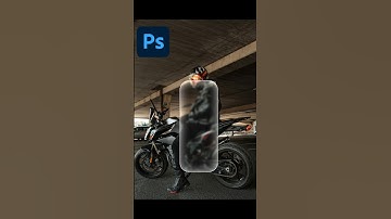 "Create Stunning Glass Effect in Photoshop | Photoshop Tutorial for Beginners  #Photoshop