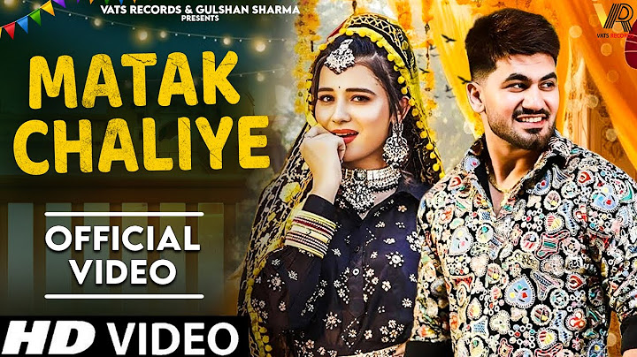 Matak Chaliye (Official Video) Pranjal Dahiya | Aman Jaji | New Haryanvi Songs Haryanavi 2025