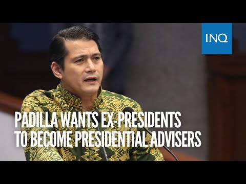 Robin Padilla wants ex-presidents to automatically become presidential advisers