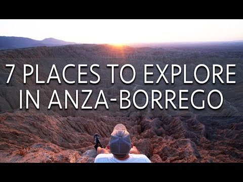 Video: Anza-Borrego Desert State Park: Толук жол