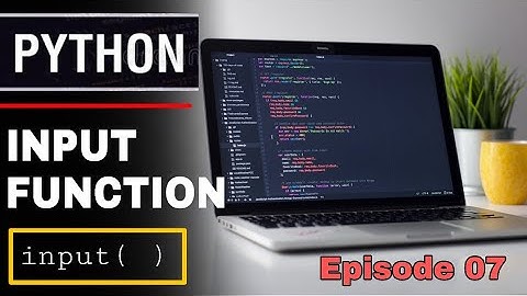 Input Function in  Python programming | Python Episode 07 | Sinhala Python | SL Android