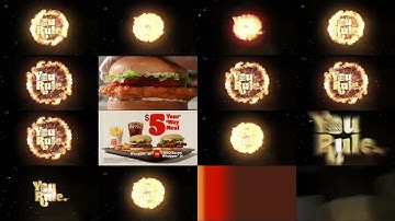 Every BK You Rule Ad At Once (LOUD WARNING) #burgerking