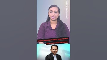 Infosys president Mohit Joshi resigns and to join Tech Mahindra #shortsvideo