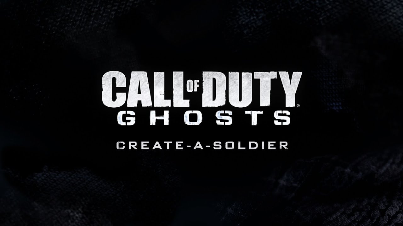 Ghosts Training: Create-A-Soldier