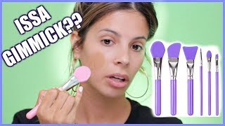 USING SILICONE MAKEUP BRUSHES | HIT OR MISS?!?