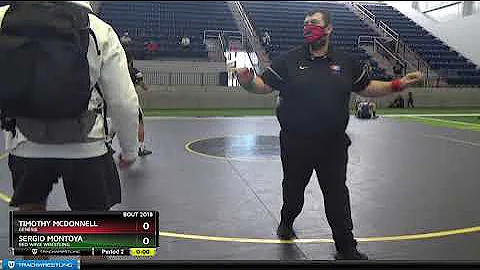 High School Boys 160 Sergio Montoya Red Wave Wrest...