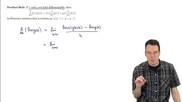 Math150/151: Section 3.2 Product and Quotient Rules (Bonus 2 - Proof)