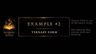Musical Form (Part 2) | Example 2 β Ternary Form
