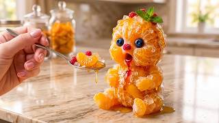 Cute Food Babies? 🍊🧊🍽️| The Ultimate Satisfying Oddly Asmr Experience