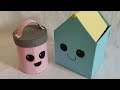 إليك فكرتان لصنع سلة مهملات جميلة توضع على المكتب لاطفالك لتشجيعهم على النظافة Poubelle En Carton إليك فكرتان لصنع سلة مهملات جميلة توضع على المكتب لاطفالك لتشجيعهم على النظافة Poubelle En Carton