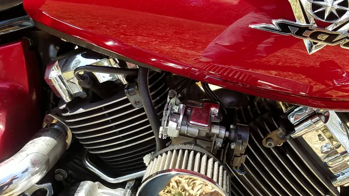 07 Yamaha VStar 650 KJS single carb, stock exhaust