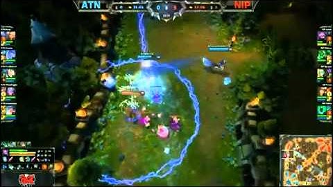 ATN VS NIP Bjergsen Orianna OP Highlights   EU LCS W6D1 Summer 2013 MUST SEE