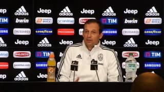 Allegri: “Sacchi? Gli voglio bene perchè è un uomo di 70 anni”