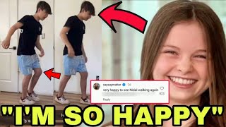 Salish Matter REACTS To Nidal Wonder WALKING WITHOUT CRUTCHES After A TERRIBLE CAR ACCIDENT?! 😱😳