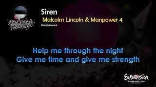 Malcolm Lincoln & Manpower 4 - "Siren" (Estonia)