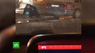 Перестрелка полицейских и грабителей в Санкт Петербурге реальная съемка момента