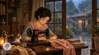 Let the Rain Calm Your Mind 🌧️ Cozy Village Kitchen | Indian Village ASMR | Ghibli Inspired screenshot 4