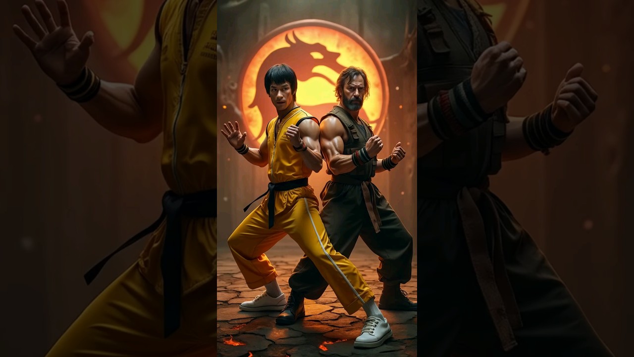Mortal Kombat: Bruce Lee vs Chuck Norris - Battle of the Titans 
