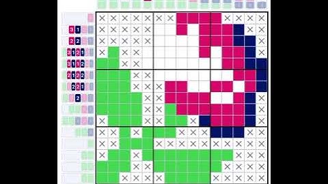 Nonogram color level 262