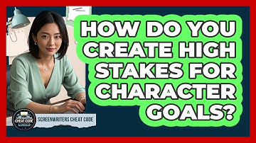 How Do You Create High Stakes For Character Goals?