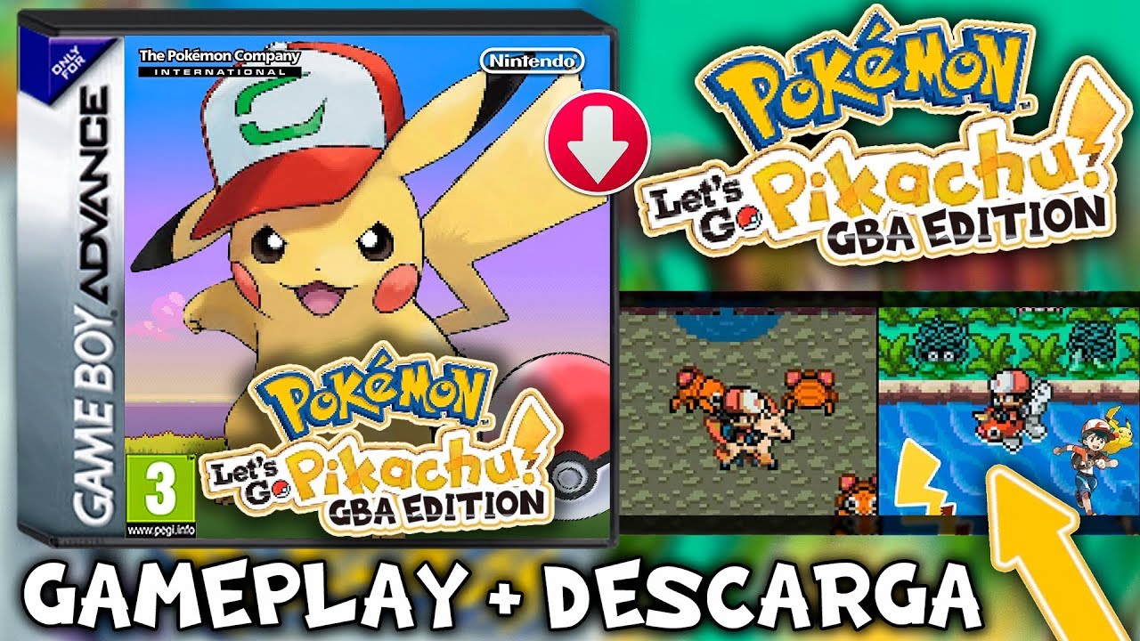 Pokemon Lets Go Gba Y Movil Hackrom Gameplay Y Review