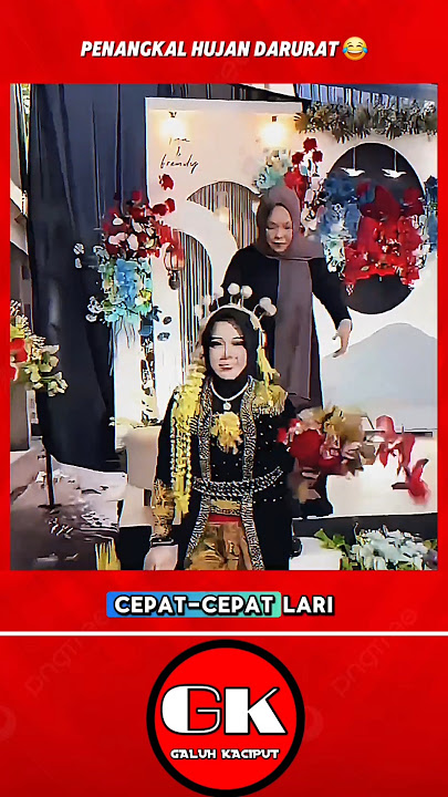 BEGINILAH KALAU SEMPAK DI JADIKAN PENANGKAL HUJAN #shortvideo #videoviral #lucu