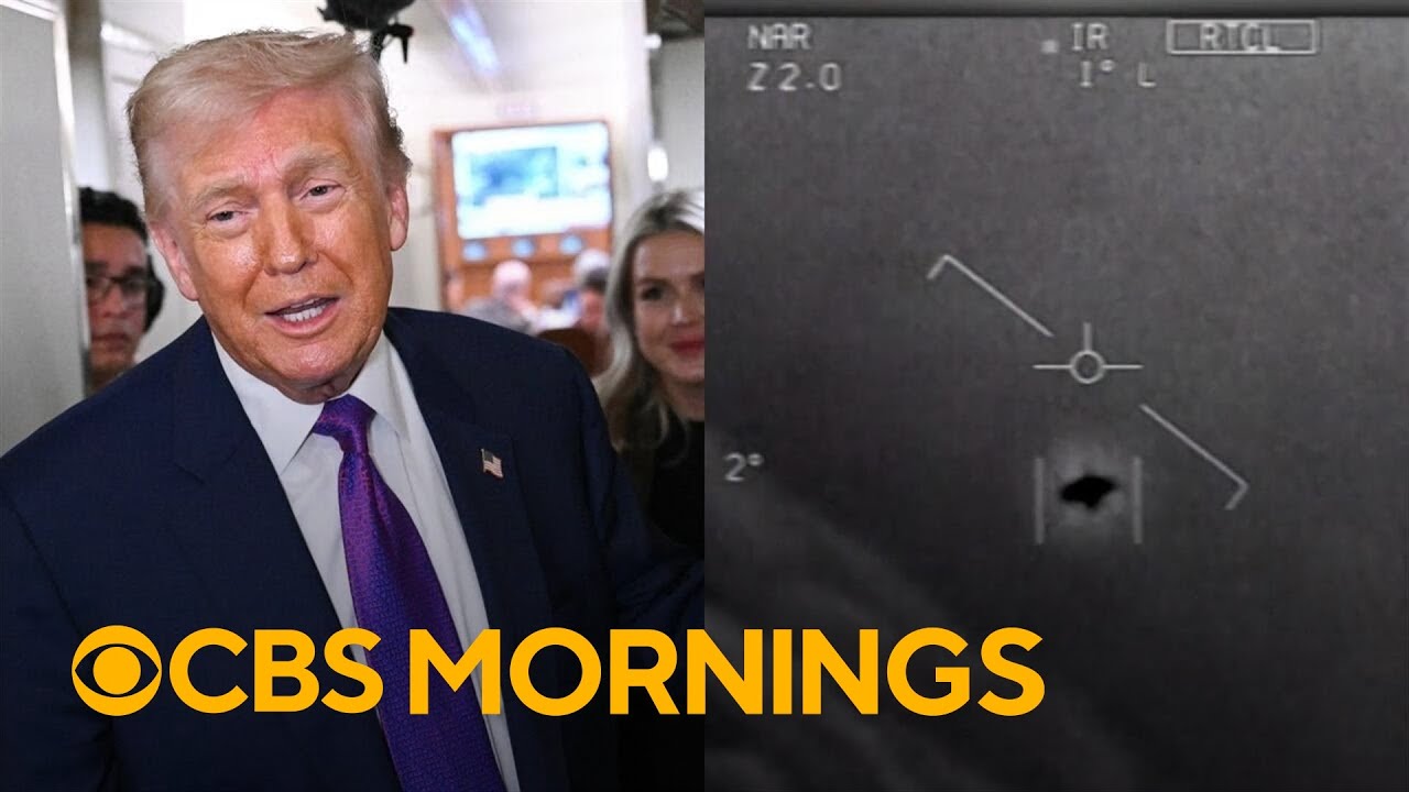 Trump says he's ordering release of files related to UFOs and "alien and extraterrestrial life"