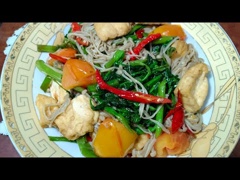 Resep Jamur Enoki Tumis Kangkung