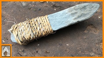 Primitive Technology - How to Make a Stone knife