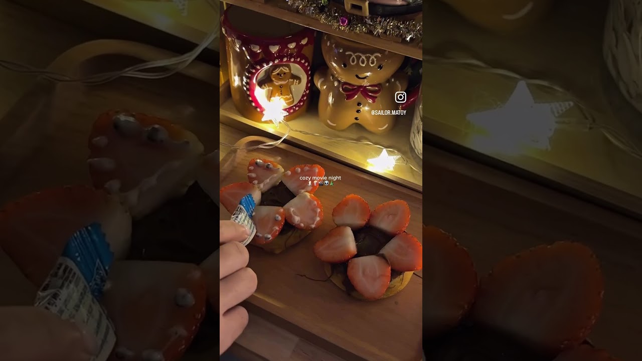 Cozy movie night🍿♥️🥹✨❤️ 