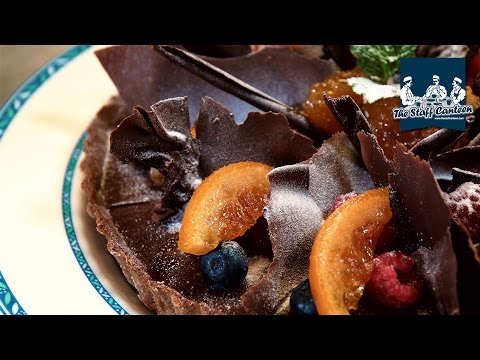 Kevin Viner creates a chocolate tart with orange ganache